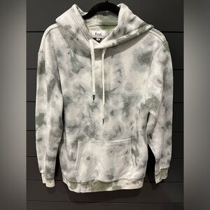 Feat tie die blanket blend hoodie sweatshirt